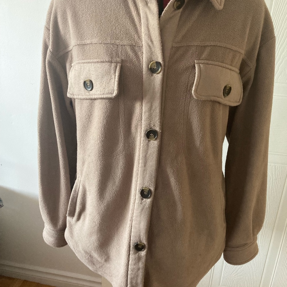 Classic Tan Utility Jacket for Women